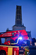 Un exercice sécurité-incendie nocturne à la cathédrale Saint-Étienne
